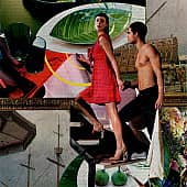 Приглашение к десерту. Коллаж.