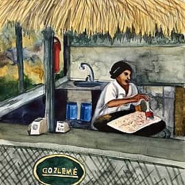 Кемер. Гезлеме. Скетч.