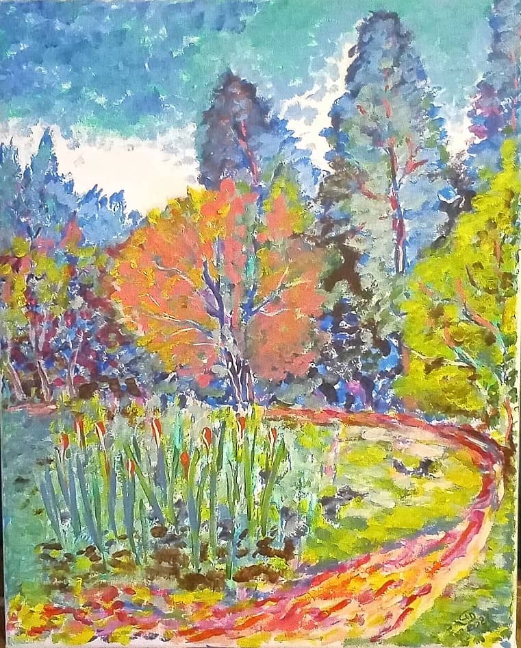 Камыши и немного леса