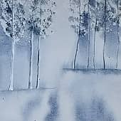 зима. пасмурное утро 2