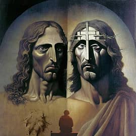 Се - человек? (Христос и Иуда)