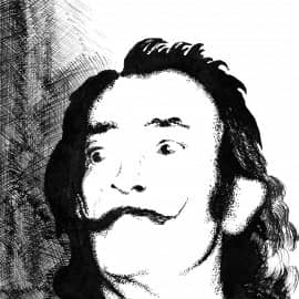 Мэтр Salvador Dali  Master Salvador Dali