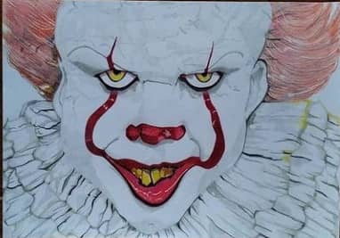 Картина Клоун из фильма "Оно