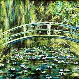 Пруд с кувшинками