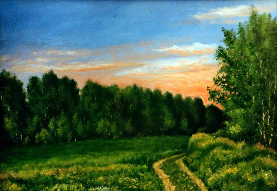 Вечернее поле  Evening Field