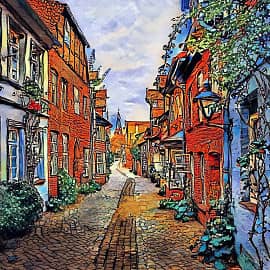 Улочки старых городов.