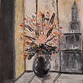 Букет на окне