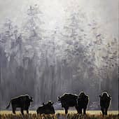 Утро в Беловежской пуще