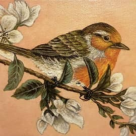 Птичка Зарянка