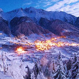 горная долина