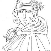 Цветок в мехах