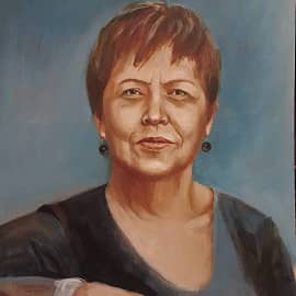 Портрет художницы