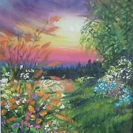 "Летний закат"