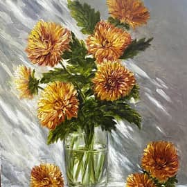 Хризантемы