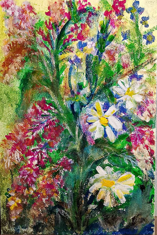 Полевые цветы в июне