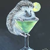 Ёжик в баре