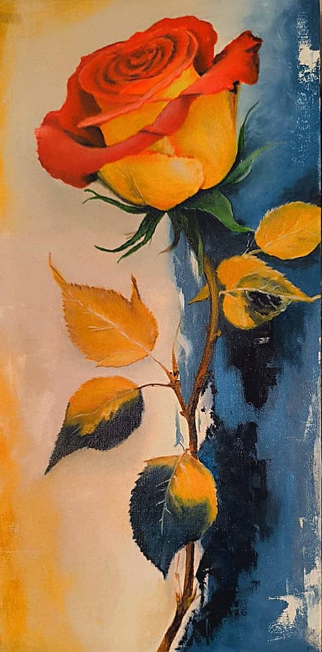 Фантазийная роза