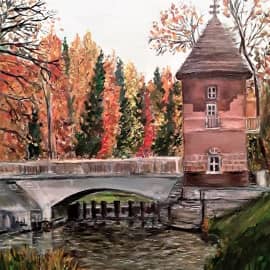 Пиль-башня в Павловском парке