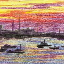 Лодки. Скетч.