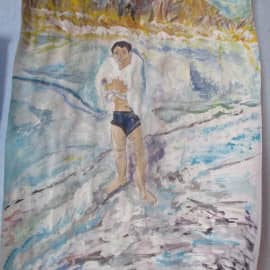 Купание в реке