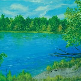 озеро Голубое, Калуга