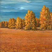Среди полей. Октябрь 2  Among the Fields. October 2