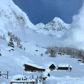 Снежное облако