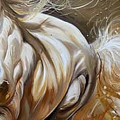 Конь огонь (1), художник Чернова Ольга