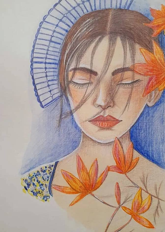 Девушка-осень