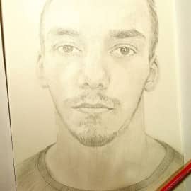 Портрет на заказ. Бумага А4. Карандаш.