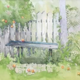 Забытая скамейка