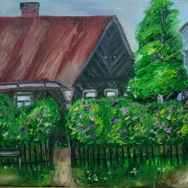 Вот моя деревня,вот мой дом родной