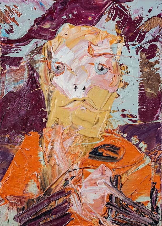 Картина Сила духа Живопись портрет маслом Екатерина Лебедева художник