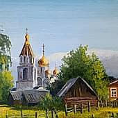 Важкурья.Погожий день.