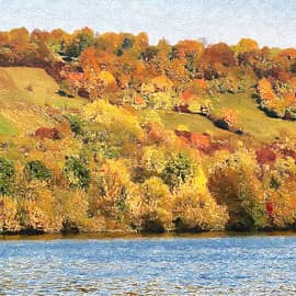 На том берегу...