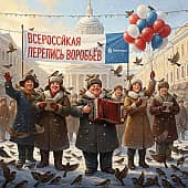 и воробьёв и голубьёв и дятлов !