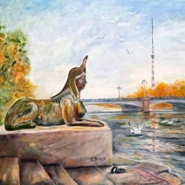 "Сфинкс у Каменноостровского моста"