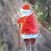 В дальний путь. Реалии нашей погоды (1), художник Наталия