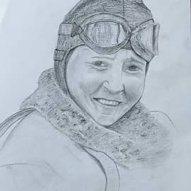 Полина Осипенко. Летчица, Герой Советского Союза. В работе