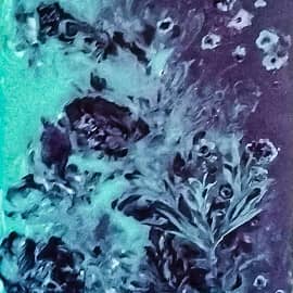 Два цвета. Фиолет и мята