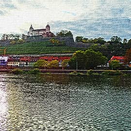 замок над рекой