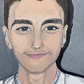 Старший внук Виктор 15 лет