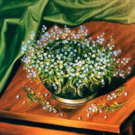 Натюрморт с незабудками  Still-Life with the Forget-Me-Not