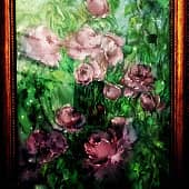 Утром в саду. Цветы  как люди, они умеют слышать и видеть. (1), художник Татьяна ТаК