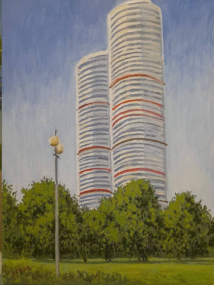 Башни триколор в Ростокино