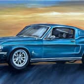 Ford mustang fastback 1968