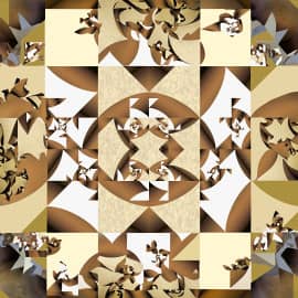 Сюрреализм геометрической алхимии. В со-творчестве с ИИ