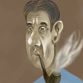 Человек с трубкой (1), художник Andrei