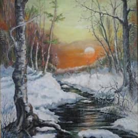 Морозное утро