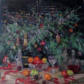 Новогодний натюрморт